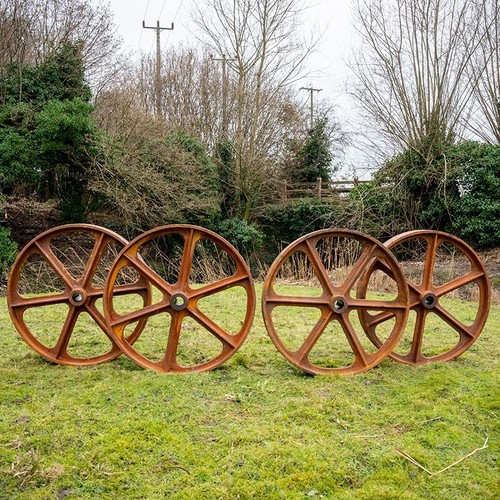 Shepherd hut wheels cast - wheels,