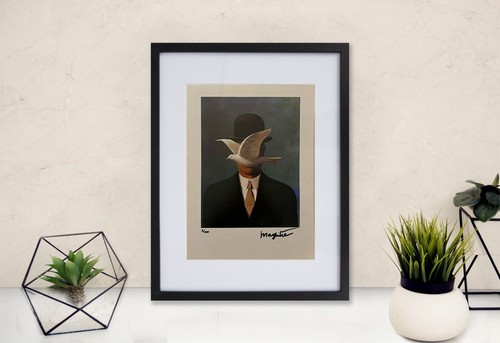 René magritte hand - rené, hand-signed