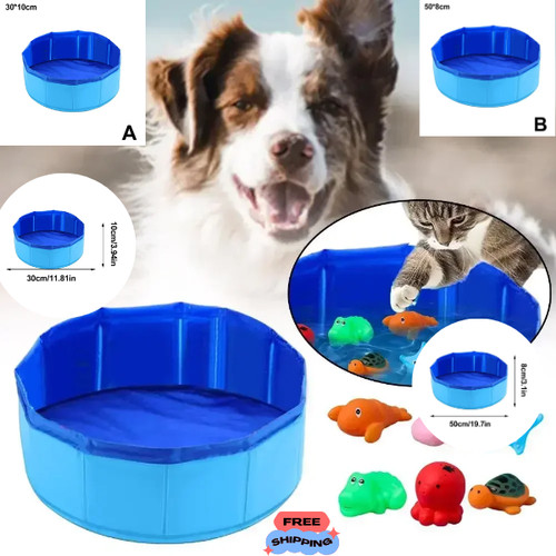 Large pet bath dog swimming - pet,