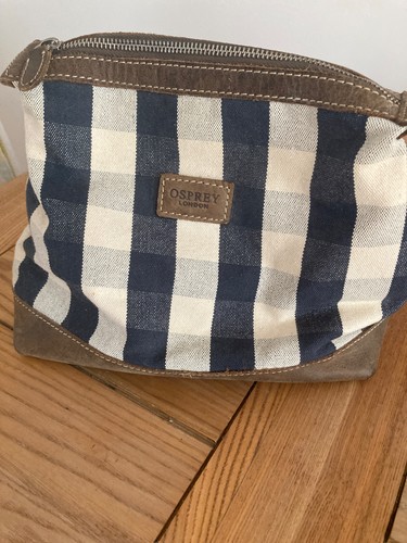 Osprey leather and canvas
