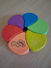 Rainbow Rattle Colourful