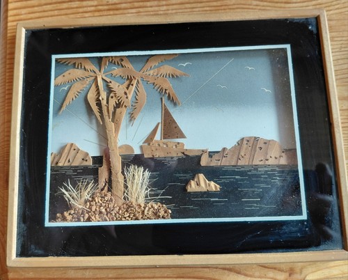 Vintage hand carved cork - vintage,