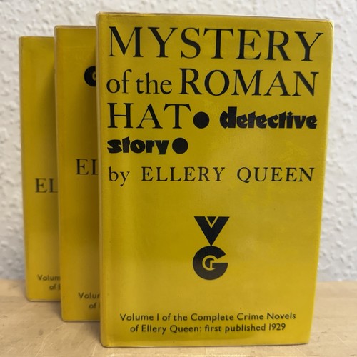 Vintage ellery queen crime - vintage,
