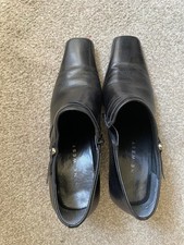 Nine West Black Leather Ankle