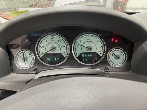 Speedometer cluster silver - cluster,