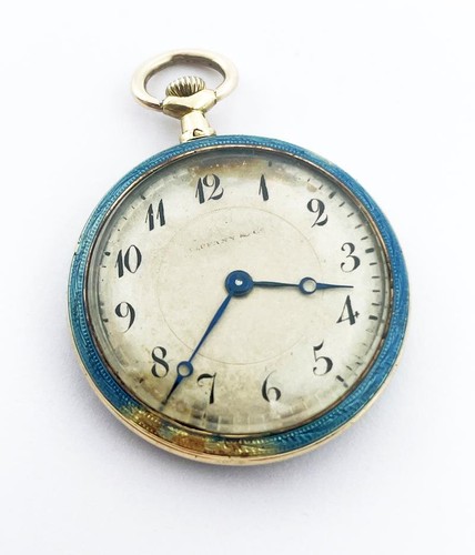 Tiffany 18ct gold blue - co,