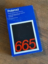 Polaroid Type 665 - Medium Format pos/neg Intant Film