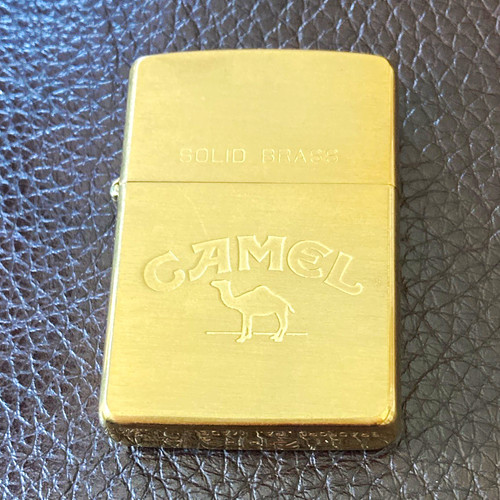 Zippo solid brass camel - zippo,