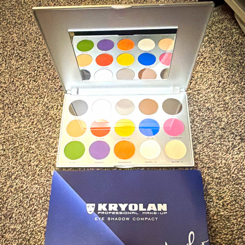 Kryolan eye shadow compact - kryolan,