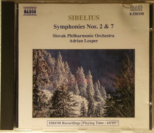 Sibelius symphonies nos and - sibelius,