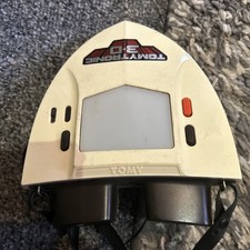 TOMY Tomytronic 3D Thundering Turbo Racer Handheld Game, vintage 80s working