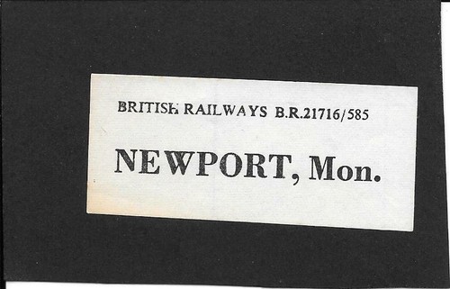 Newport railway - newport, (mon.)