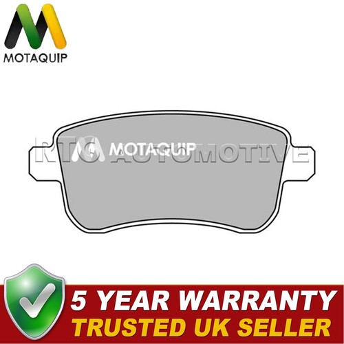 Motaquip rear brake pads - rear, set