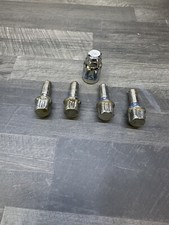 PEUGEOT 208 207 CITROEN C4 C3 DS3 SET OF 4 WHEEL LOCKING NUTS WITH KEY