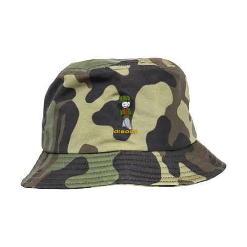 Dready camo bucket hat - camo,