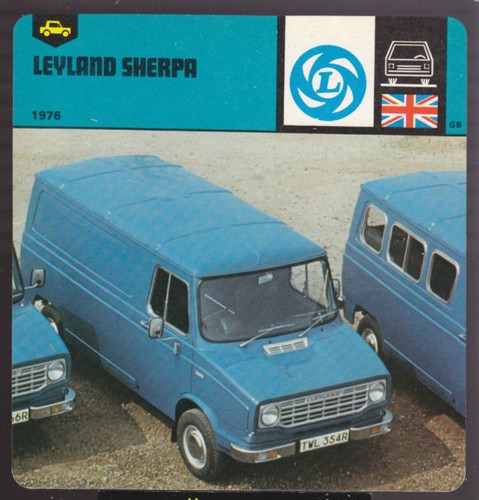 1976 leyland sherpa - leyland, van