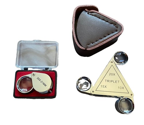 Jewellers magnifying loupes - jewellers,