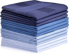 Men's Handkerchiefs, 12 Pack