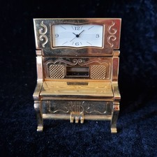 Brass Pianola Music Box /