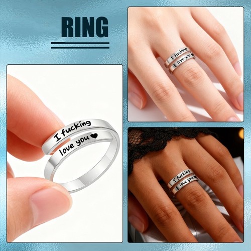 Love you ring - love,