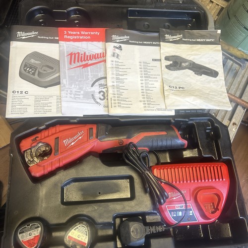 Milwaukee c12pc pipe cutter - milwaukee,