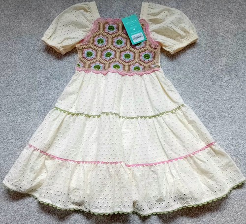 Girls monsoon crochet dress - girls,
