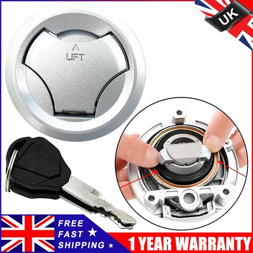 Petrol fuel tank cap lock - tank, &