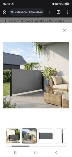 Wayfair 2m retractable - 3m, 1.2m