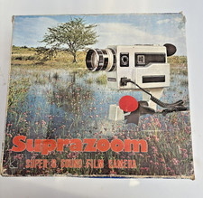 Rare Suprazoom super 8 sound