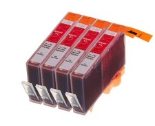 4 Magenta Ink Cartridges For