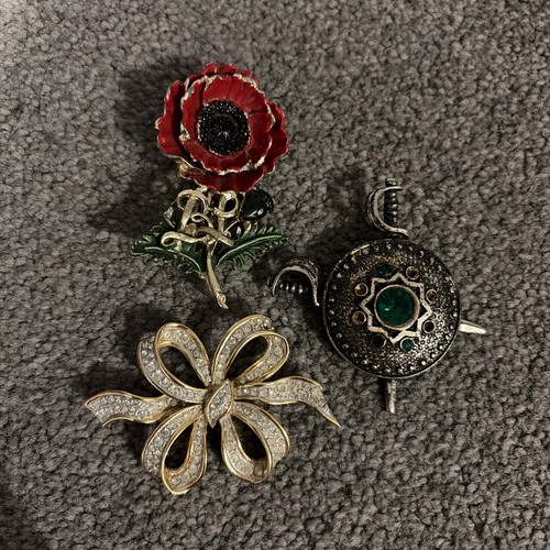Brooch lot vintage - brooch,