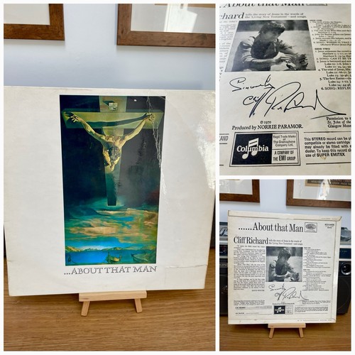 Signed cliff richard about - richard, …about