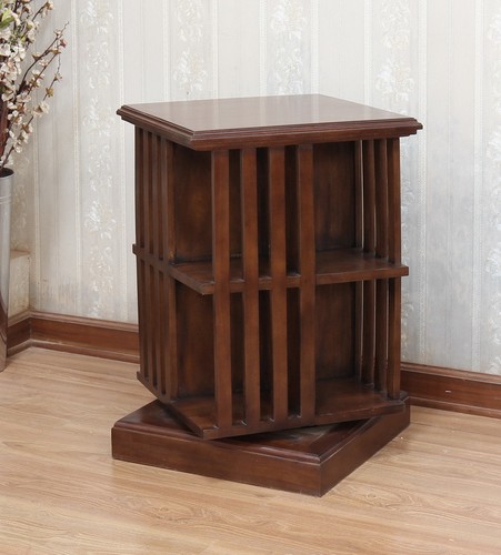 Rotating bookcase solid - rotating,