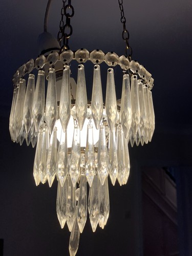 Vintage chandelier crystals - vintage,