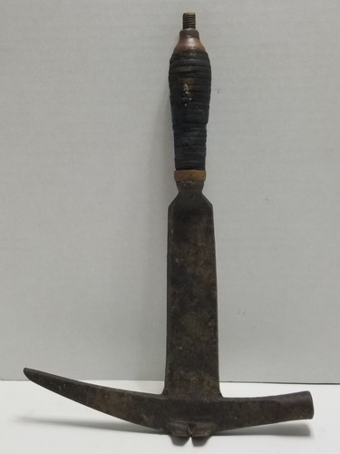 Antique slate roofing hammer - antique,