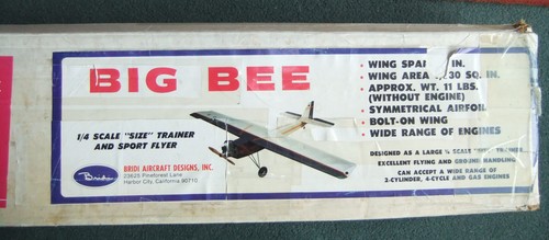Bridi big bee scale size - 1/4,