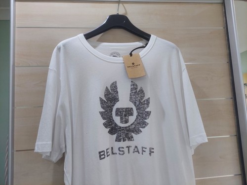 Belstaff blur white t - belstaff,