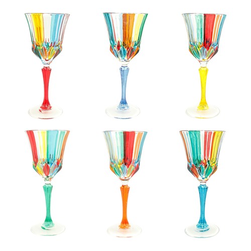 Set six murano - of,