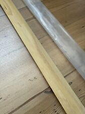 Solid Oak 19mm T Section Door Bar Threshold Moulding Unfinished 900mm Trim