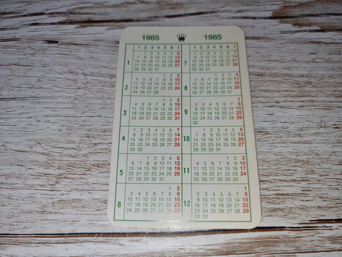 Rolex calendar 1985 golden - rolex,