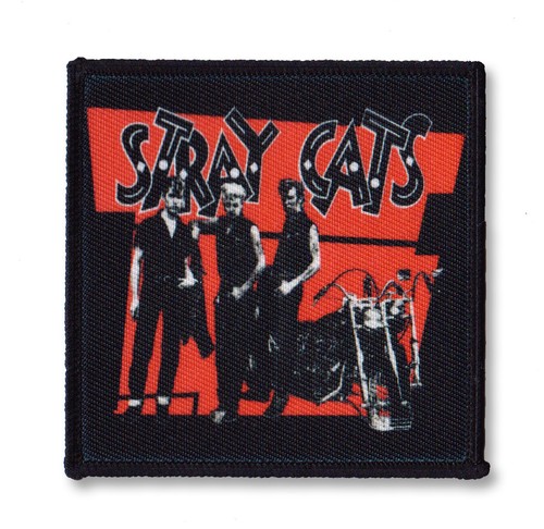 Stray cats sew rockabilly - stray, sew-on