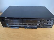 Kenwood Trio Twin Stereo Cassette Deck Model KX-65CW - Tape A is Faulty