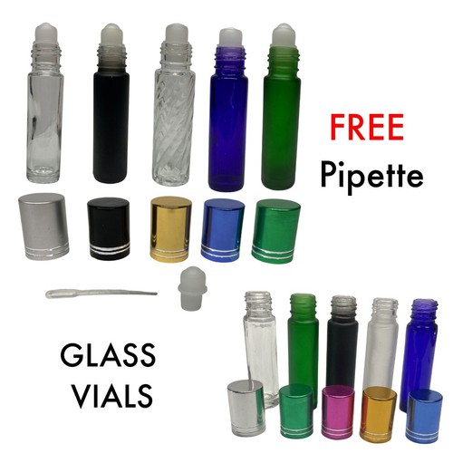 Glass perfume refillable - glass,