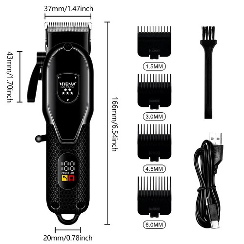 Hiena hair clipper kit - kit, men