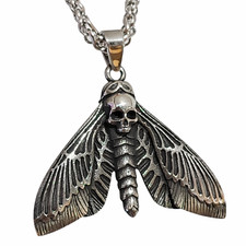 Deaths Head Hawk Moth Pendant