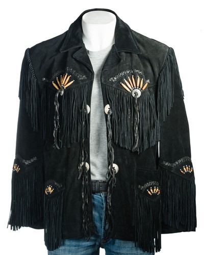 Men western cowboy suede - western,