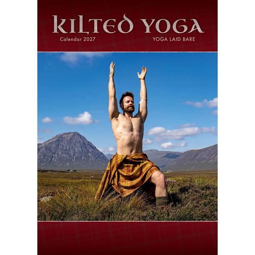 Kilted yoga calendar 2027 - a3,
