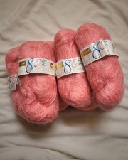 Hayfield Luxury 80% Mohair 50g x 7 Pink