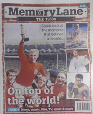 Memory Lane newspaper magazine 2025 The 1960s A look back at the decades moments