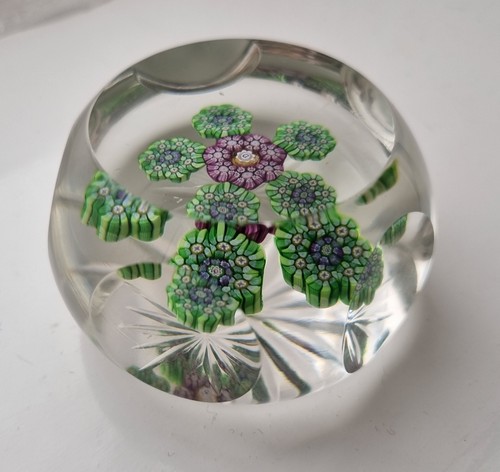 1975 millefiore glass - 'g',